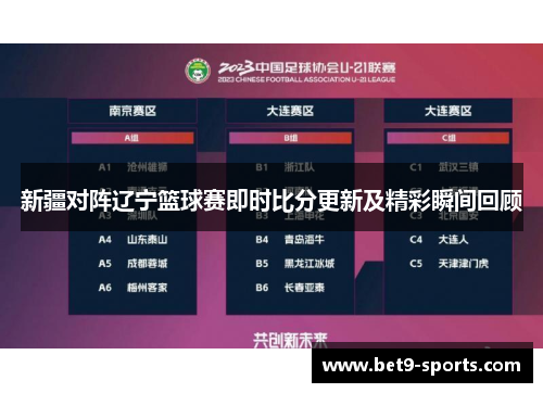 新疆对阵辽宁篮球赛即时比分更新及精彩瞬间回顾